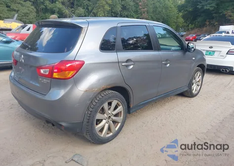 2014 Mitsubishi Outlander Sport Es from USA, damaged, VIN 4A4AR3AU3EE003877